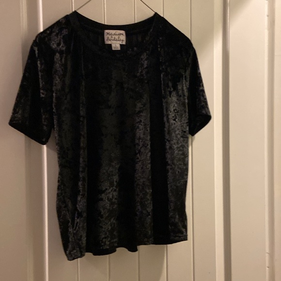 Madison and Berkeley velour top - Picture 3 of 3